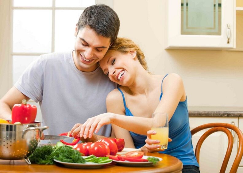 Enriching your diet with vegetables will increase your potency, which will surely please your other half. 