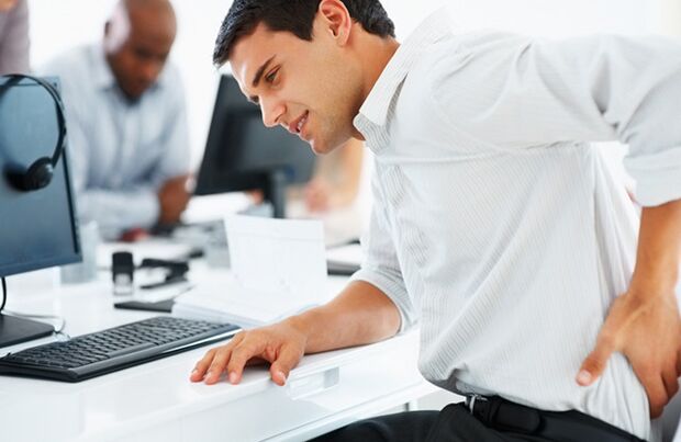 sedentary work leads to problems with potential