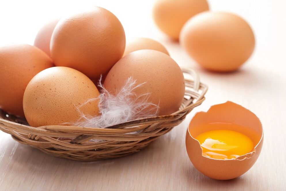 chicken eggs to increase potency