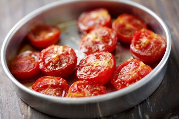 roast tomatoes to increase potency