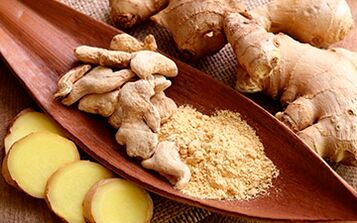 Ginger root can be added to tea to increase male sexual energy. 